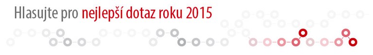 Banner Dotaz roku 2015